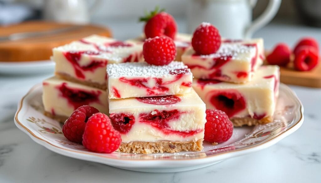 raspberry dessert bars