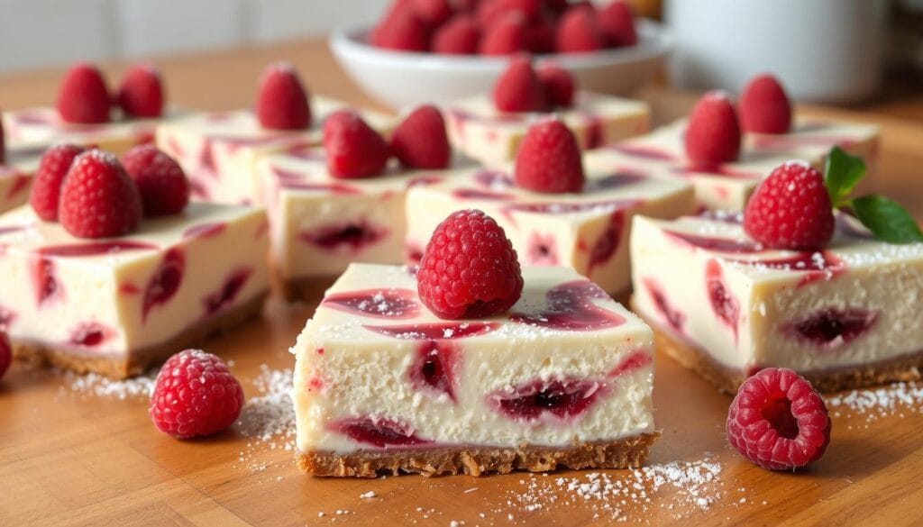 raspberry dessert bars