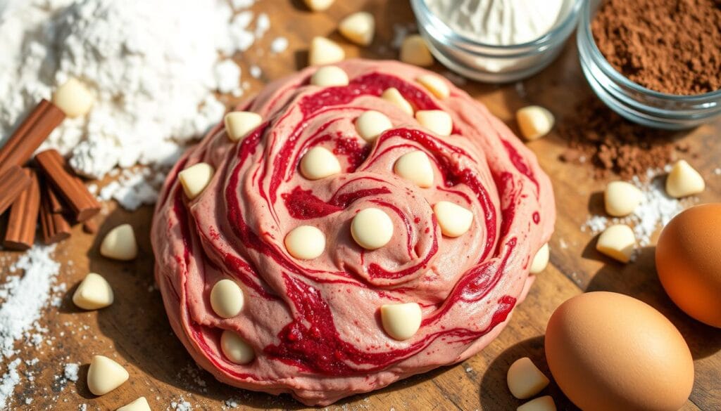 red velvet cookie dough recipe