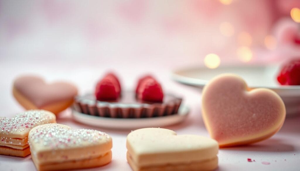 sparkly valentine's day desserts